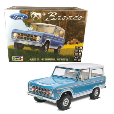 KIT PARA MONTAR REVELL FORD BRONCO 1/25 137 PEÇAS REV 85-4320 14320